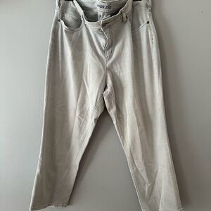 Lands' End Gray Chinos Lightweight Casual Fit